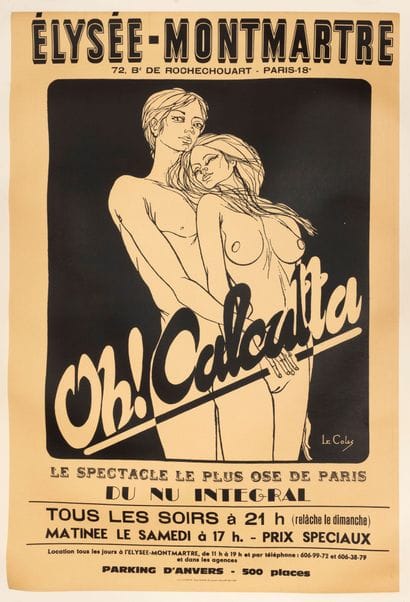 Le COLAS
Elysée-Montmatre, the most daring...
