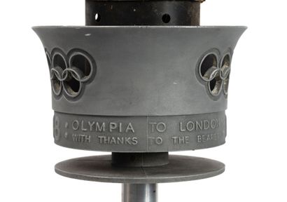 Summer Olympics, London, 1948.
Official torch...