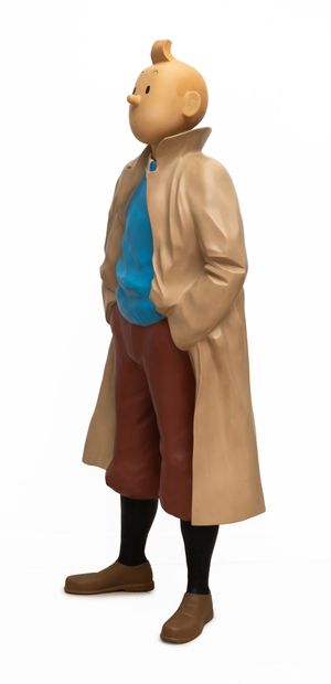 Marie LEBLON (1948)
Tintin en imperméable,...