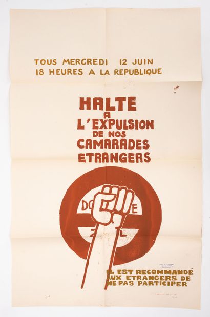 MAY 1968
Set of twelve posters on paper,...