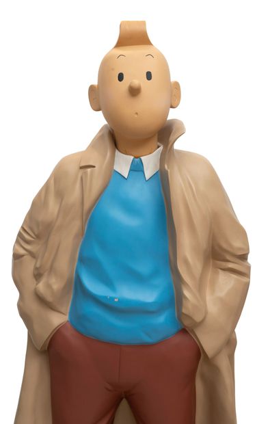 Marie LEBLON (1948)
Tintin en imperméable,...