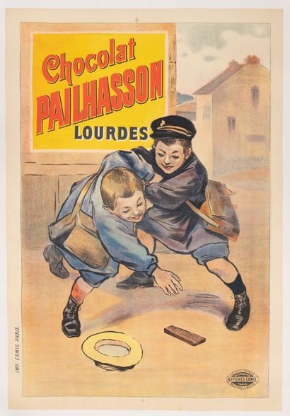 Chocolat Pailhasson Loudes.
Canvas poster...