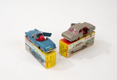 DINKY TOYS FRANCE
Lot including :
-Opel Rekord...