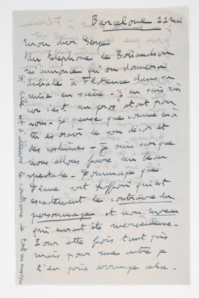 Francis POULENC (1899-1963)
L.A.S., Barcelona...