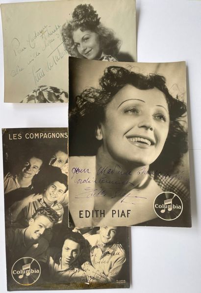 Edith PIAF (1915-1963)
Dedicated photograph....