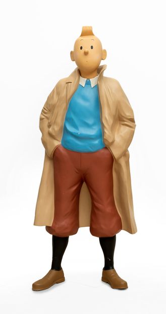 Marie LEBLON (1948)
Tintin en imperméable,...