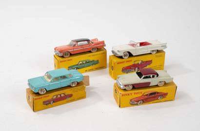 DINKY TOYS FRANCE
Lot including :
-Chevrolet...
