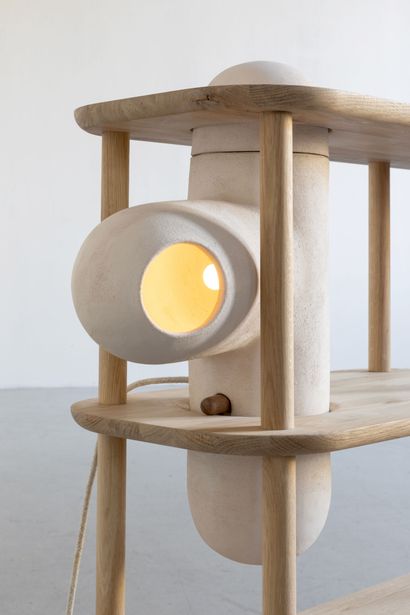 Elisa UBERTI X LA REDOUTE
Oak console with...