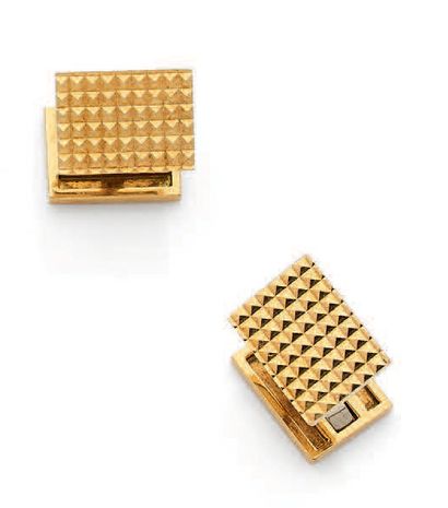 VAN CLEEF & ARPELS
Paire de boutons de manchettes...