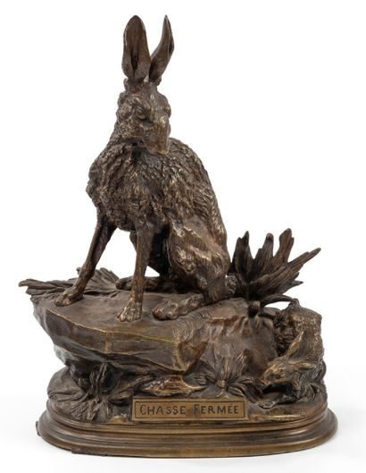 Jules MOIGNIEZ (1835-1894)
Closed hunting.
Proof...