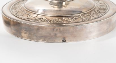 FRANCE, Empire period
Pair of silver torches...