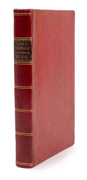 STENDHAL
Rome, Naples and Florence in 1817....