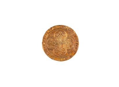 FLANDERS
Louis de Male (1346-1384)
Gold chair...