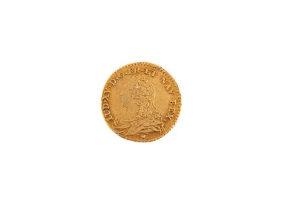 LOUIS XV (1715-1774)
Half gold louis with...