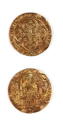 FLANDERS
Louis de Male (1346-1384)
Gold chair...