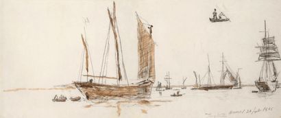 Johan-Barthold JONGKIND (1819-1891)
Sailing...
