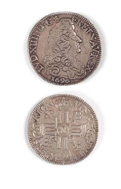 LOUIS XIV (1643-1715)
Shield with eight Ls....