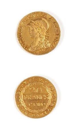 GAULE SUBALPINE (1800-1802)
20 francs gold....