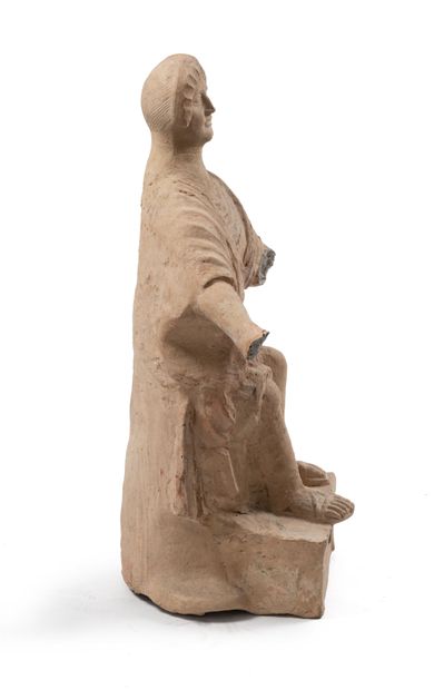 ROMAN TIME
Large statue of a woman wearing...