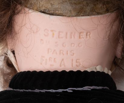 Jules STEINER
Doll, porcelain head, debossed...