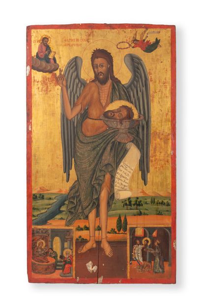 Icon of Saint John the Baptist, known as...
