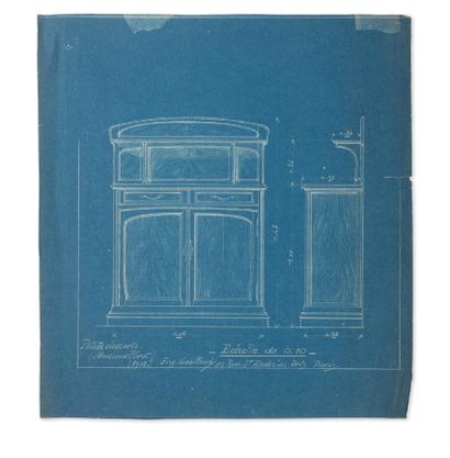 Eugène GAILLARD (1862-1933)
Dining room furniture,...