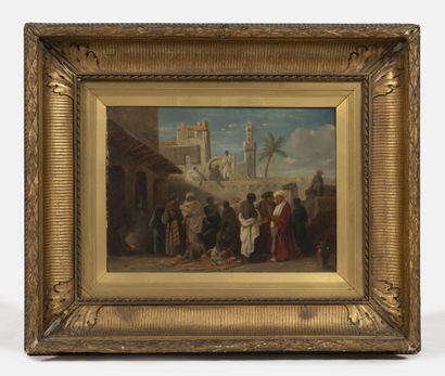 Attributed to Frederick GOODALL (1822-1904)
Slave...