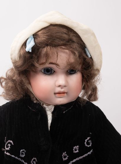 Jules STEINER
Doll, porcelain head, debossed...