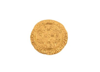 LOUIS XI (1461-1483)
Gold shield with crown....