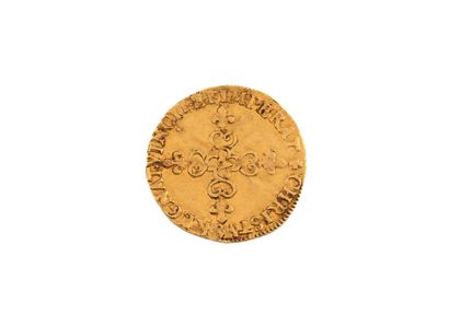 LOUIS XIII (1610-1643)
Gold shield with sun....