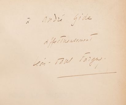 FARGUE (Léon-Paul)
Pour la musique. Poèmes....