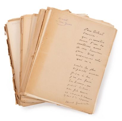 JOUHANDEAU (Marcel)
Carnets de Don Juan....