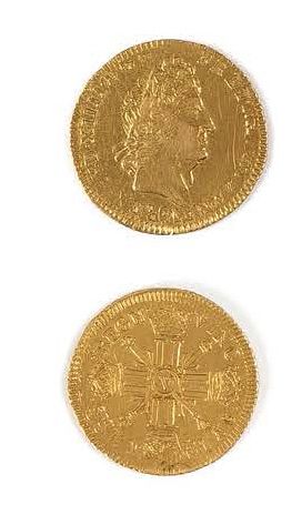 LOUIS XIV (1643-1715)
Louis d'or aux huit...
