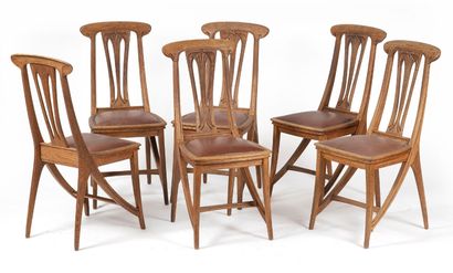 Eugène GAILLARD (1862-1933)
Dining room furniture,...