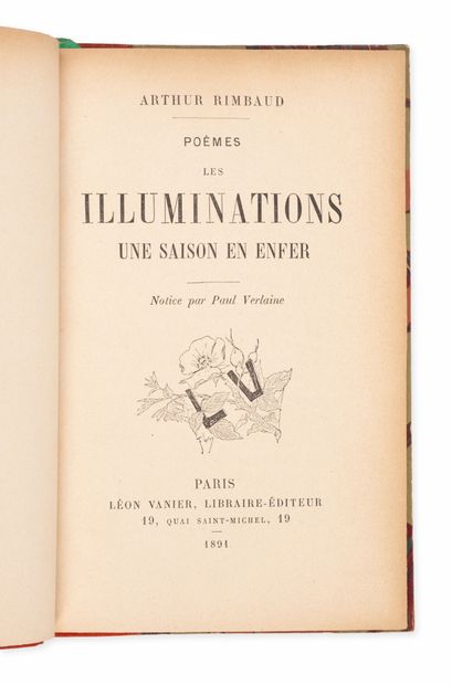 RIMBAUD (Arthur)
Illuminations. A season...
