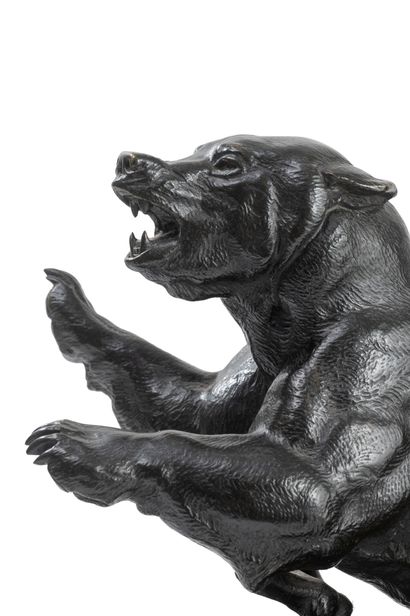 After Antoine Louis BARYE (1796-1875)
Bear...