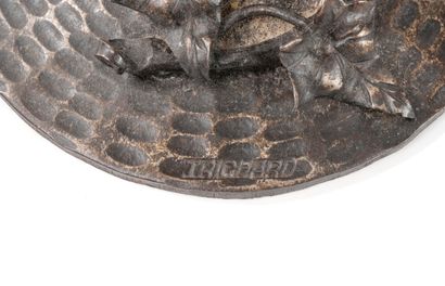 GALLE & TRICHARD factory
Table lamp with...