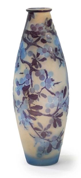 GALLE factory
Flat-bottomed obusal-shaped...