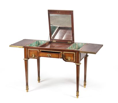 After Jean-Henri RIESENER
Veneered dressing...