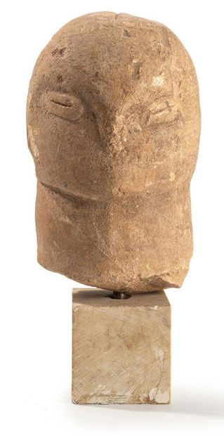 SARDINIA, Neolithic
Large idol head with...