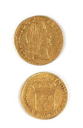 LOUIS XIV (1643-1715)
Louis d'or à l'écu....