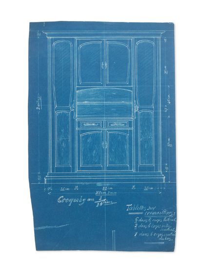 Eugène GAILLARD (1862-1933)
Dining room furniture,...