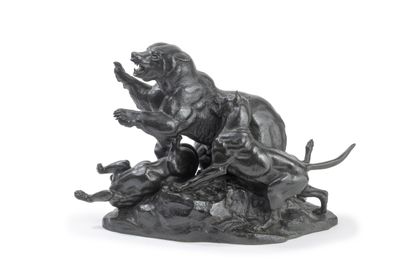 After Antoine Louis BARYE (1796-1875)
Bear...