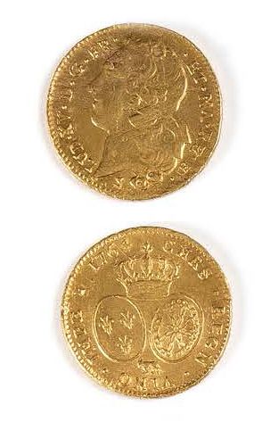 LOUIS XV (1715-1774)
Double louis d'or au...