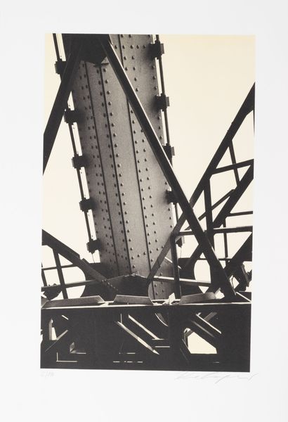 Karl LAGERFELD (1938-2019) 
Abstract Eiffel...