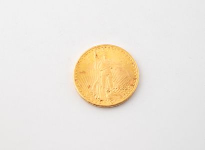 Etats-Unis
Pièce de 20 dollars en or,1925.
Poids...