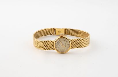 BUCHERER
Ladies' wristwatch in yellow gold...