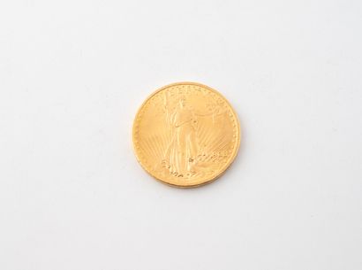 ÉTATS-UNIS
Une pièce de 20 Dollars américains,...