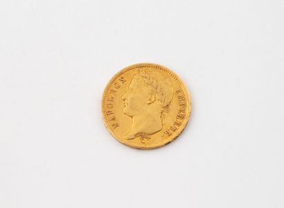 Pièce de 40 francs or (900), Napoléon 1er...