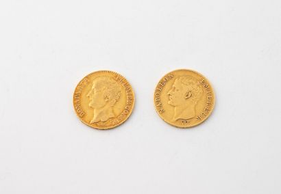 FRANCE, Consulat (1799-1804)
Deux pièces...